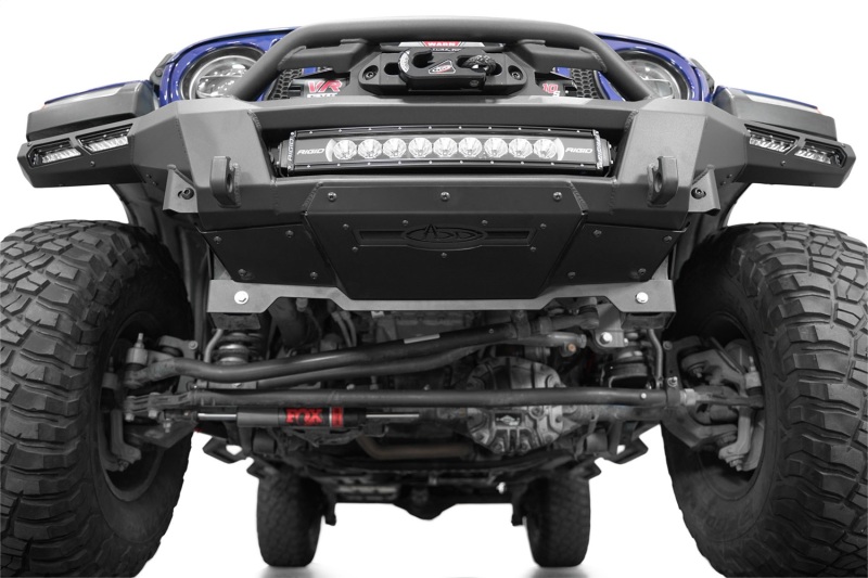 Jeep Gladiator JT Bumper - Rear - Addictive Desert Designs - Phantom Winch - Hammer Black - `18-`24